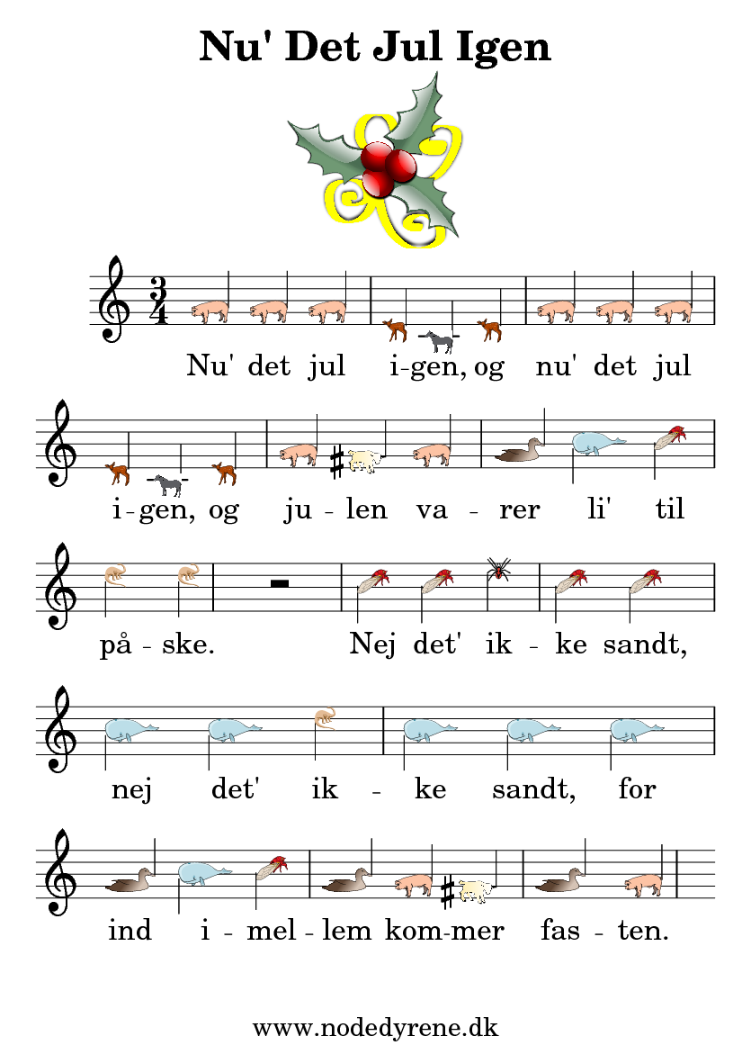 Nodeark til Nu Det Jul Igen